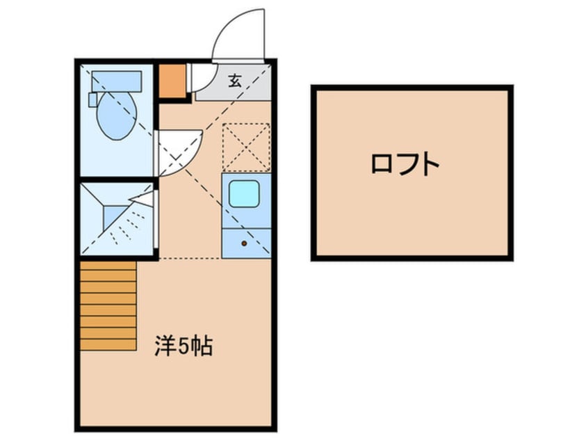 間取図 Urban　studio　滝野川