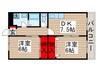 イーストサイド６３ 2DKの間取り