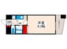 アブレスト西日暮里 1Kの間取り