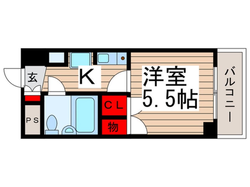 間取図 コンフォール小泉