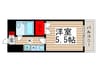 コンフォール小泉 1Kの間取り