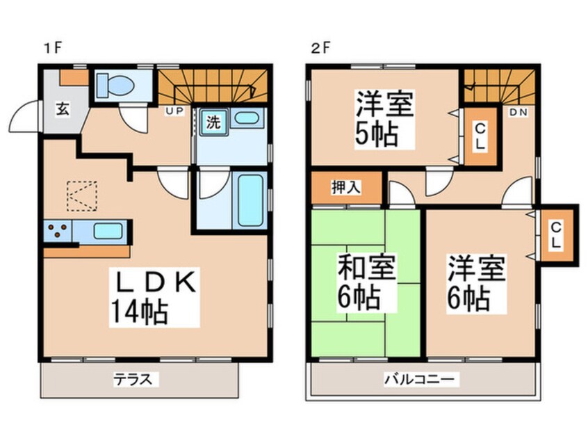 間取図 グリーンガーデン