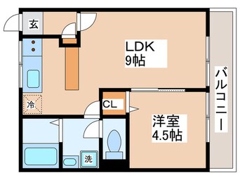 間取図 小さな庭