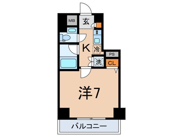 間取り図 南大塚パレス