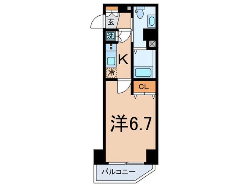 間取図 南大塚パレス