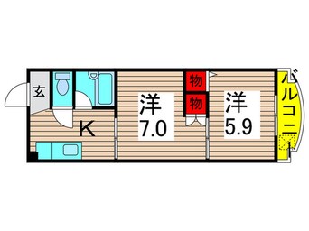 間取図 メゾンコイケ