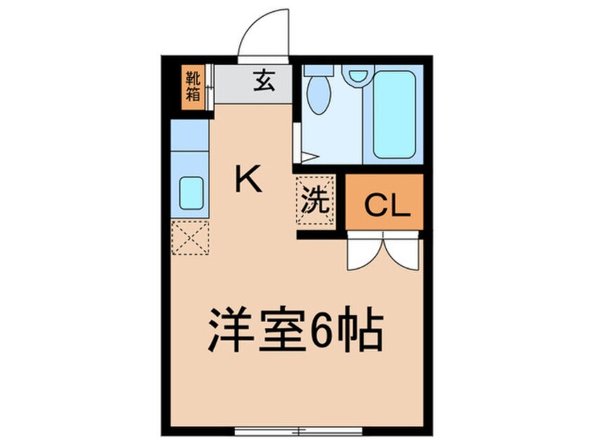 間取図 ブル－ハウス