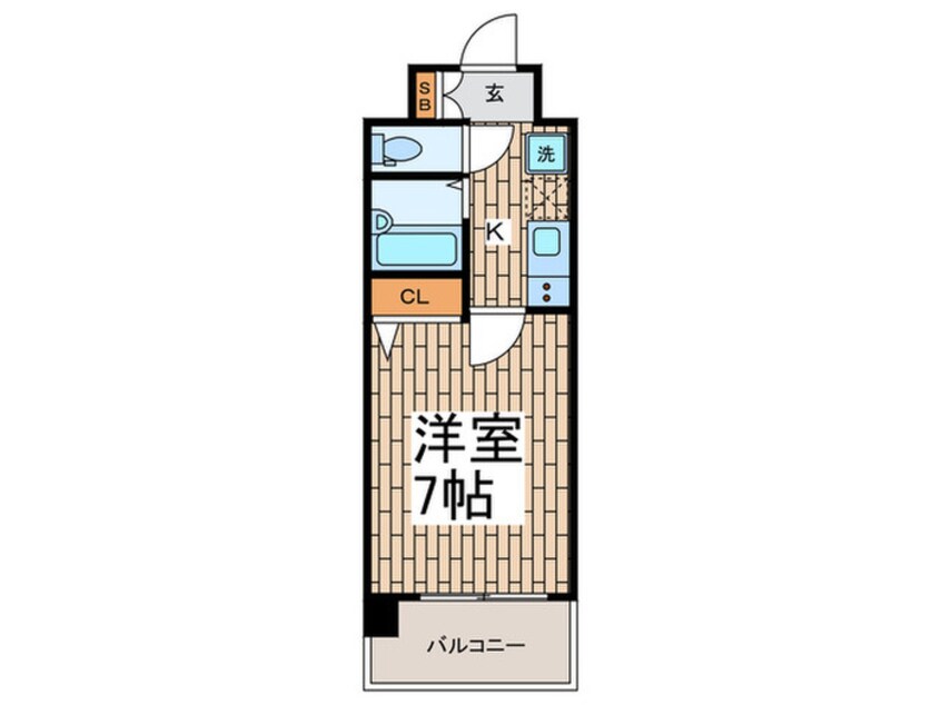 間取図 リージア大森