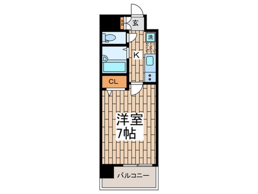 間取図 リージア大森