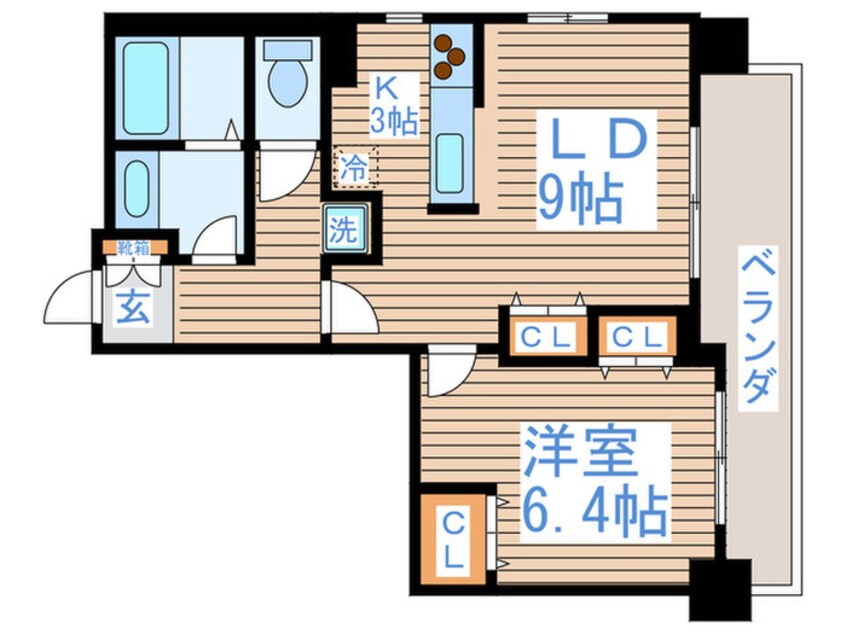 間取図 コンチェルト杉並