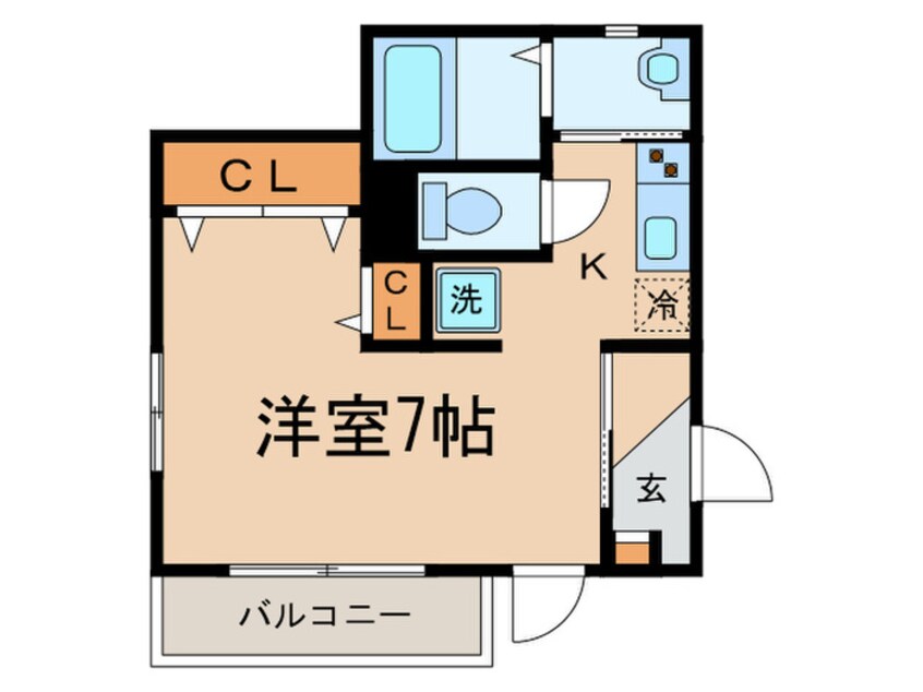 間取図 アライハイツ七番館