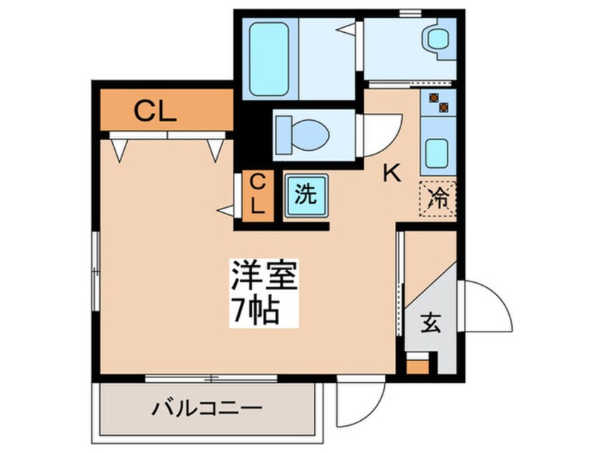 間取図 アライハイツ七番館