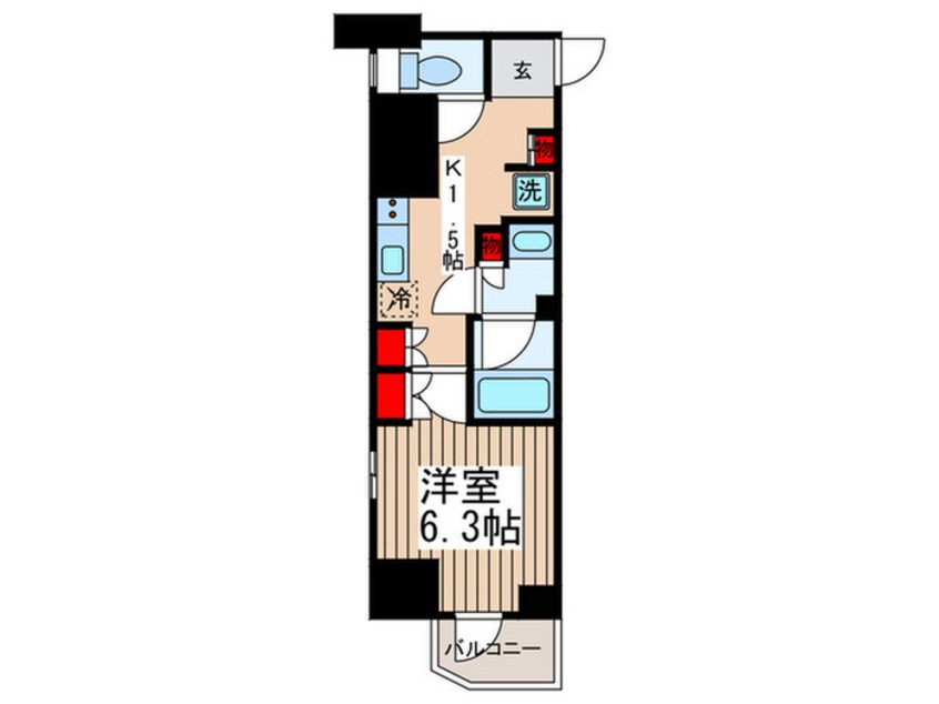 間取図 ライトテラス秋葉原