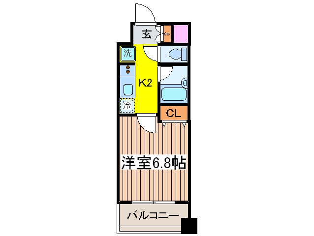 間取り図 ドゥーエ新川