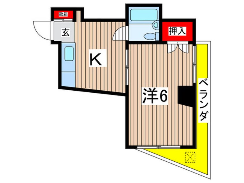 間取図 スワビル