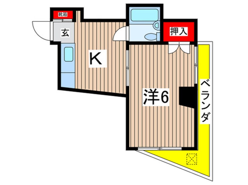 間取図 スワビル