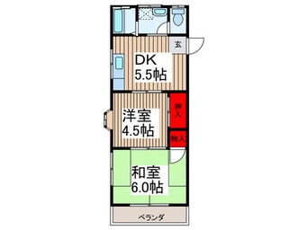 間取図 サンハイツ
