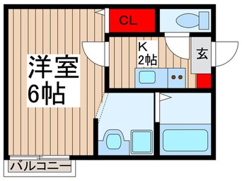 間取図 コンフォール一ノ割