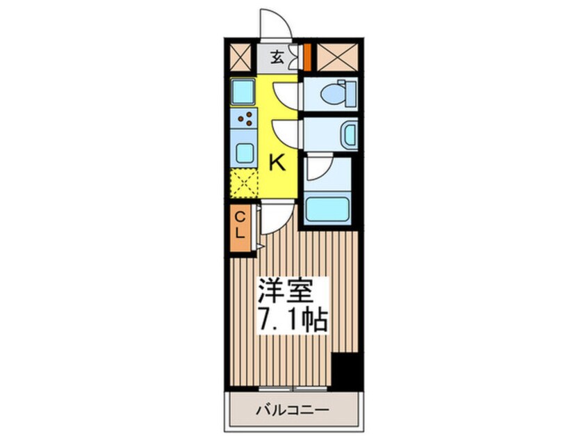 間取図 ロイヤルプレイス西荻窪