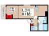 仮)KEIAI  RESIDENCE清瀬 1LDKの間取り