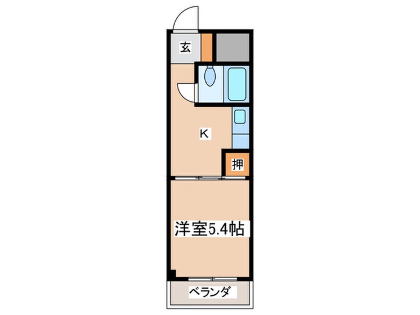 間取図 カメリアハウス