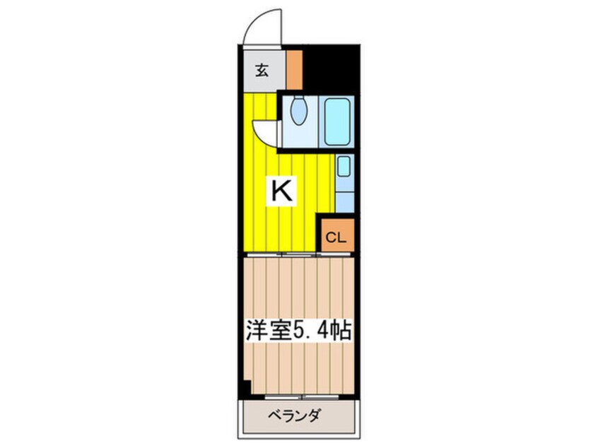 間取図 カメリアハウス