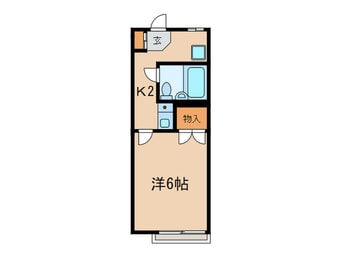 間取図 サザンコ－ポ