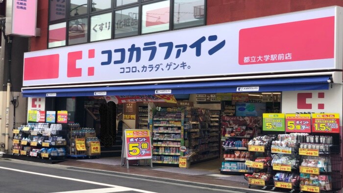 ココカラファイン 都立大学駅南口店(ドラッグストア)まで293m サザンコ－ポ