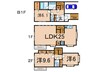 大岡山一丁目戸建 3LDKの間取り