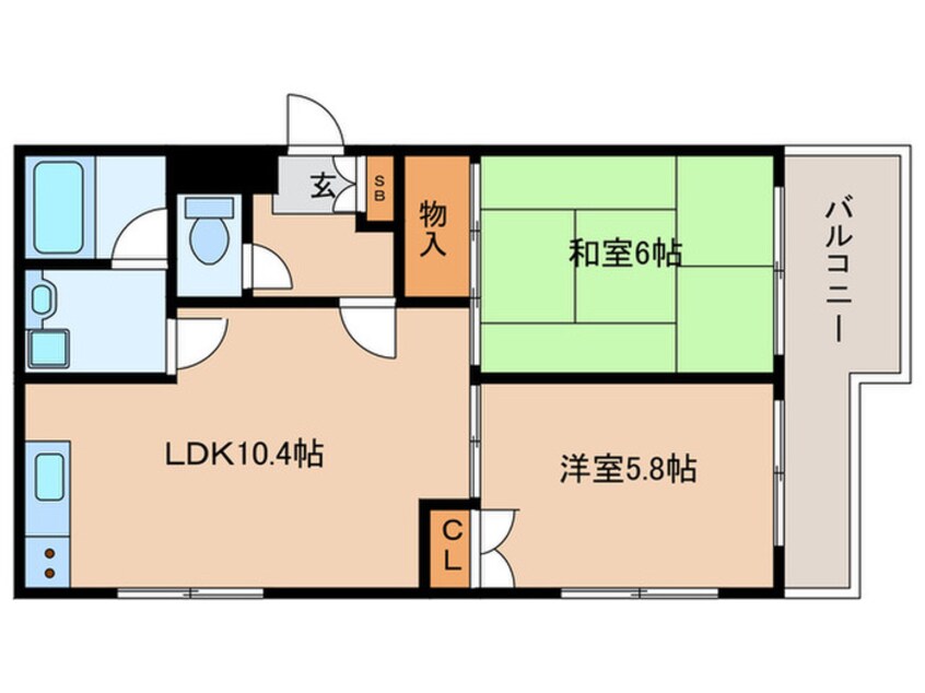 間取図 寿高赤塚ビル