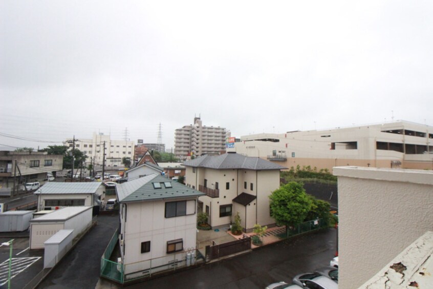 室内からの展望 石井ビル