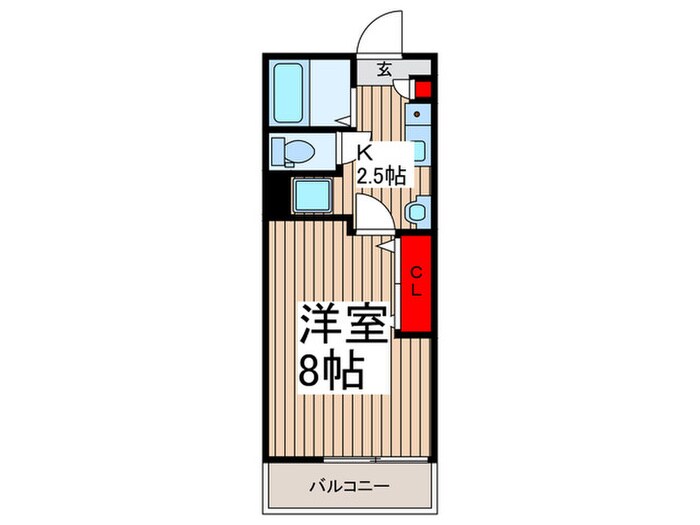 間取り図 仮）アトーレ川口芝