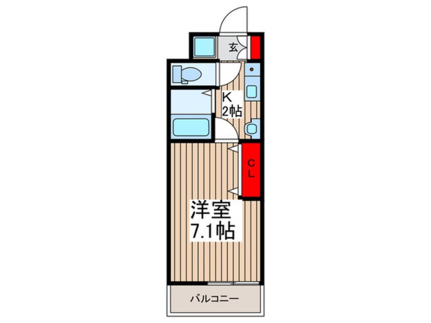間取図 仮）アトーレ川口芝