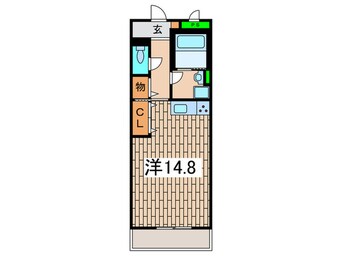 間取図 サンケイハイツ山王