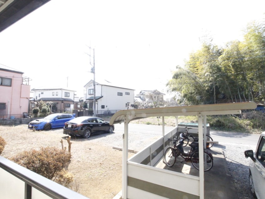 室内からの展望 ヒカリハイツ