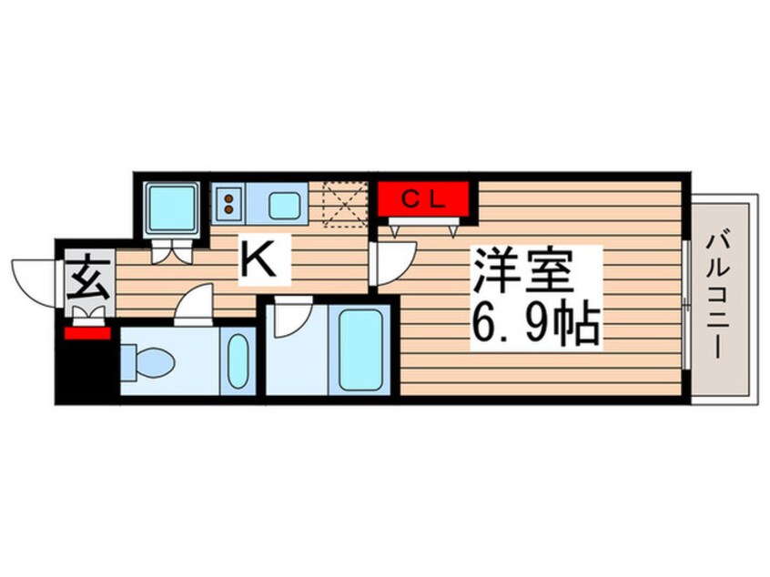 間取図 プリマヴェーラ北千住