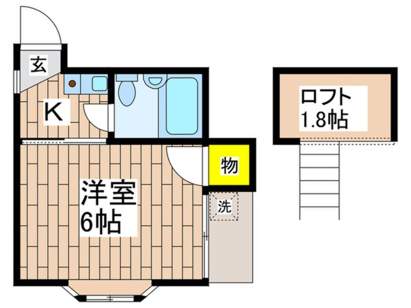 間取図 ハイムリベルタ