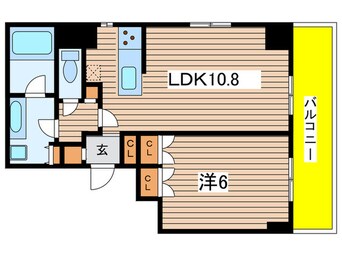 間取図 ブラウ住吉