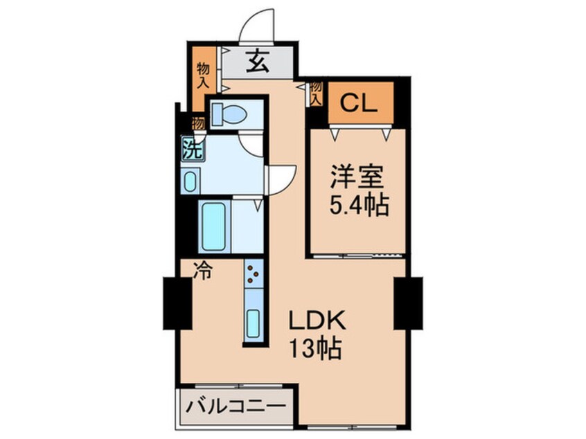 間取図 東雲ｷｬﾅﾙｺ-ﾄCODAN11号棟