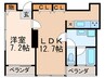 東雲ｷｬﾅﾙｺ-ﾄCODAN11号棟 1LDKの間取り