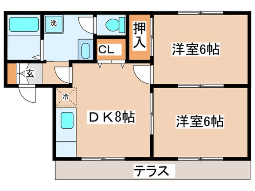 間取図 サニ－ハイツ