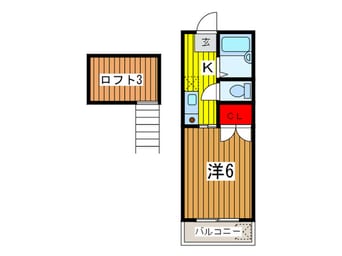 間取図 レインボ－ハウスミヤ
