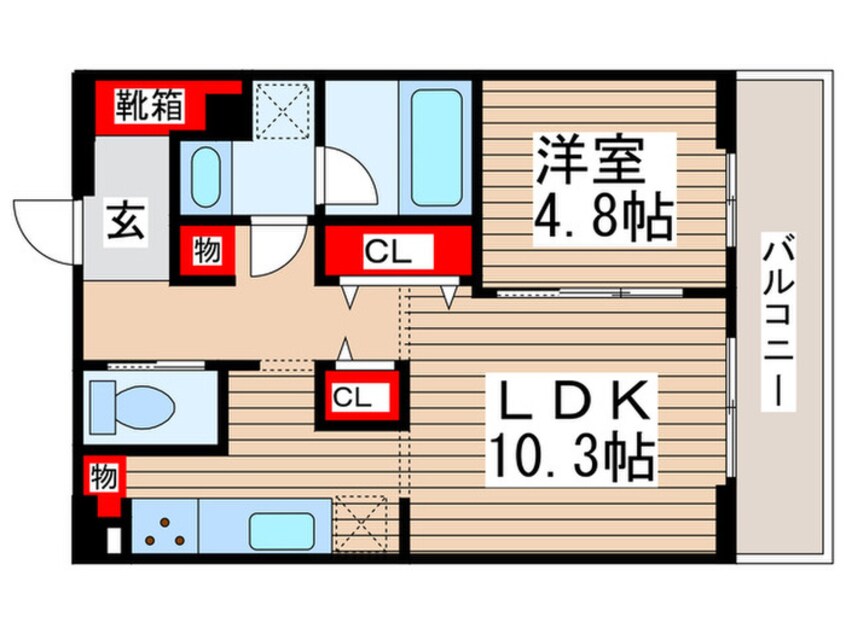 間取図 ART RESIDENCE IN KASHIWA-no-HA