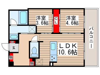 間取図 ART RESIDENCE IN KASHIWA-no-HA