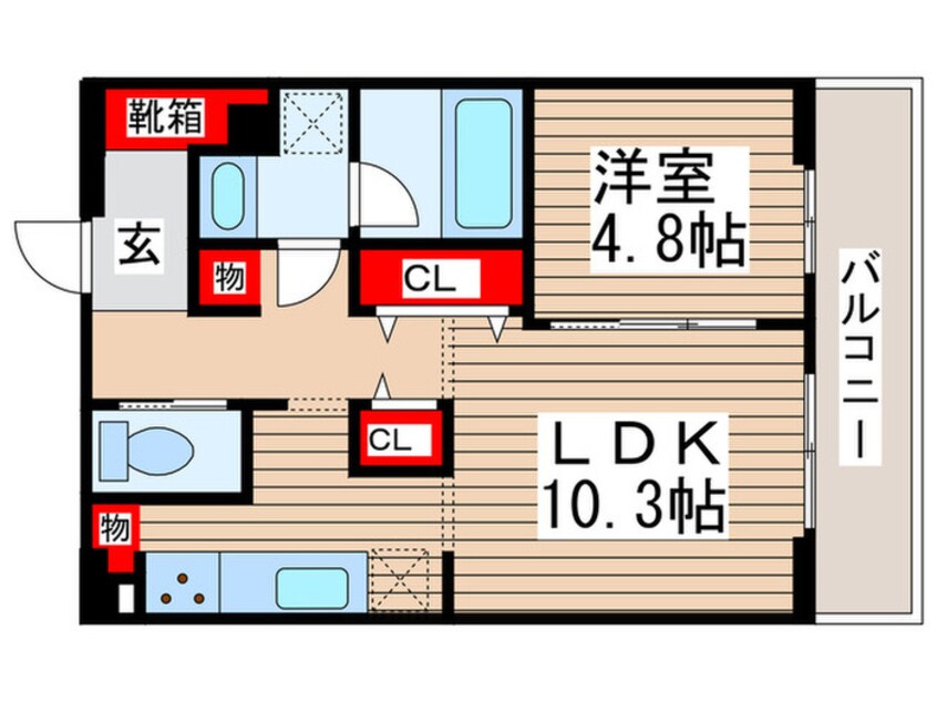 間取図 ART RESIDENCE IN KASHIWA-no-HA