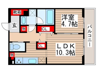 間取図 ART RESIDENCE IN KASHIWA-no-HA