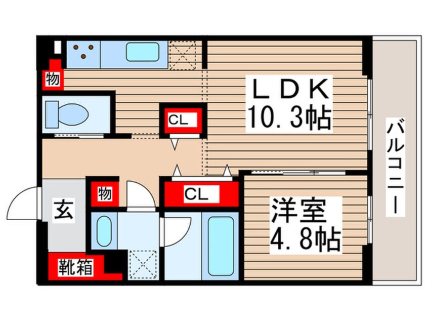 間取図 ART RESIDENCE IN KASHIWA-no-HA