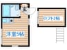 Ｕrbannex 1Rの間取り
