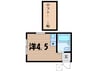 Ｕrbannex 1Rの間取り