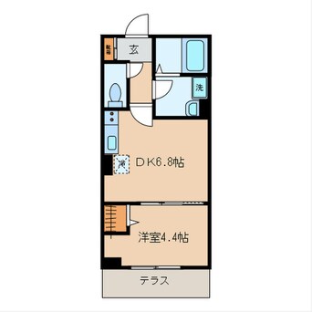 間取図 La Maison Sucre(ﾗﾒｿﾞﾝｼﾕｸﾙ)